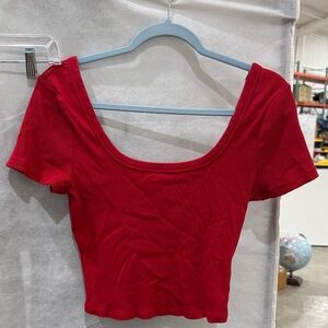 Universal Thread Red Crop Top